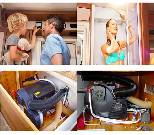 air and water combi heater