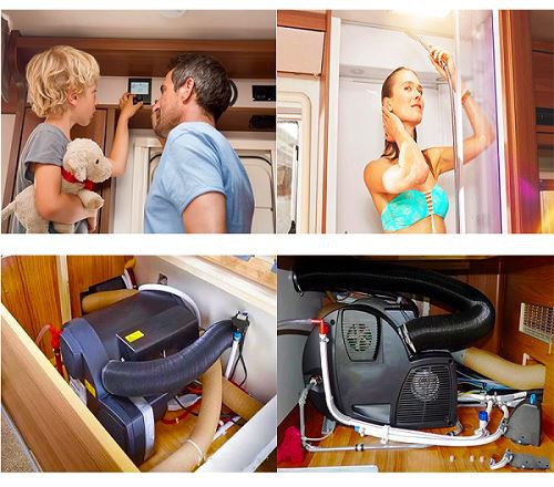 air and water combi heater